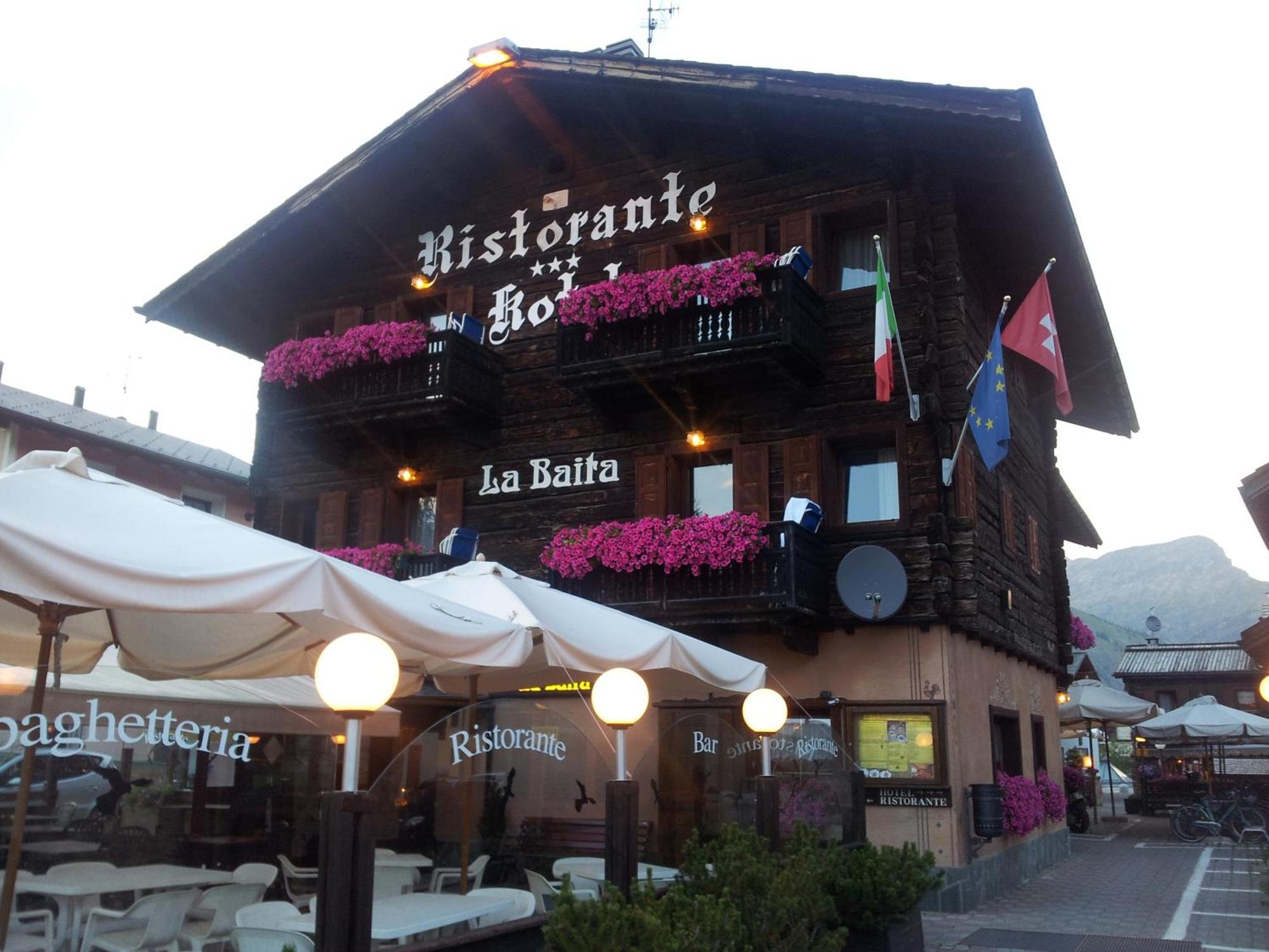 Hotel La Baita リヴィーニョ エクステリア 写真